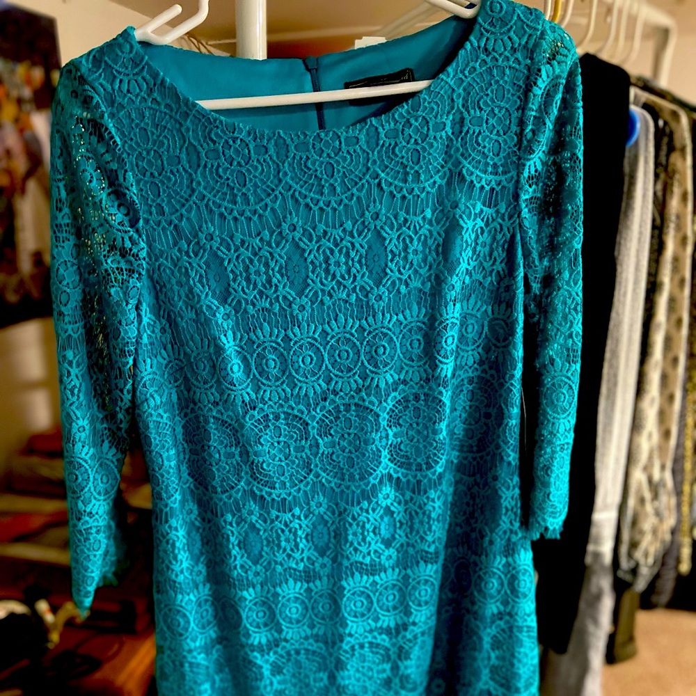 Turquoise dress - casual or dressy